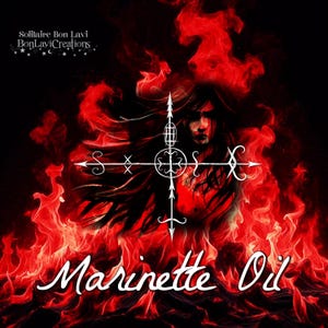 Marinette Oil    2 dram  Conjure Spiritual Oil   Voodoo Hoodoo Pagan Occult