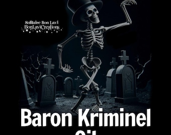 Baron Kriminel Oil        Ritual Conjure Oil    2 drams