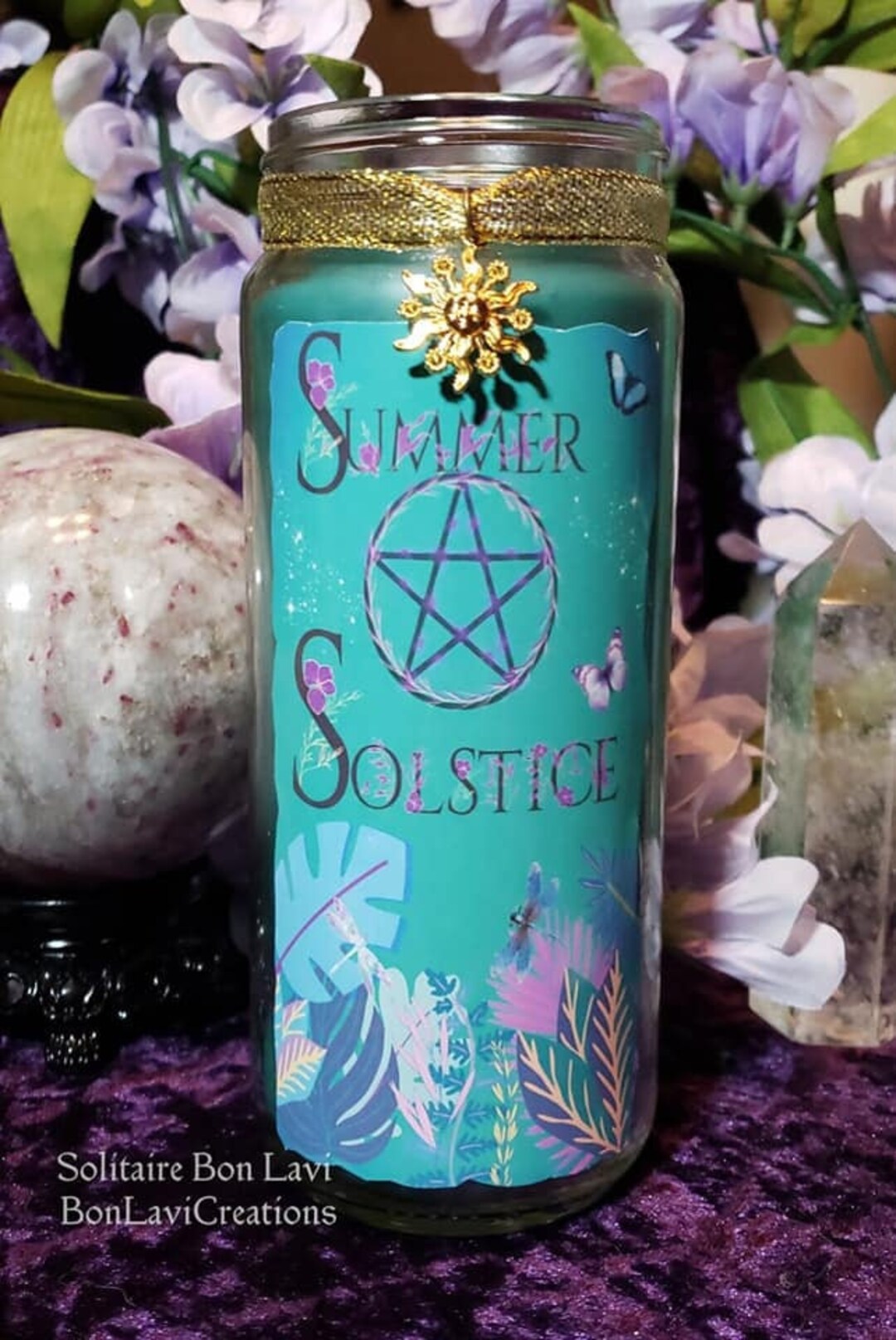 Summer Solstice Candle Etsy