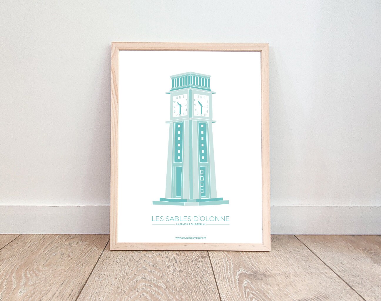 Affiche - Les Sables d'olonne en Vendée 30x40cm