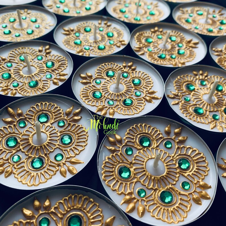 5x Handmade Silver Grey Acrylic Henna Paint Cones Mehndi Artists Crafts