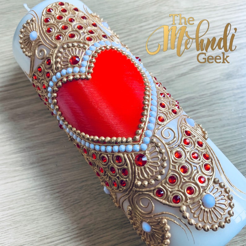 Acrylic Henna Paint Cones 20g Mehndi Artists Crafts Candles Etsy