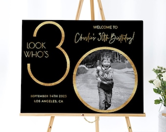 Cartello Per 30° Compleanno In Plastica Resistente – 30x20 Cm, Decorazione Divertente Per Feste, Interno/esterno