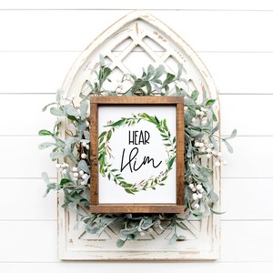 Hear Him / Lds Art / Hear Him Lds / Lds Print / Hear Him Printable ...