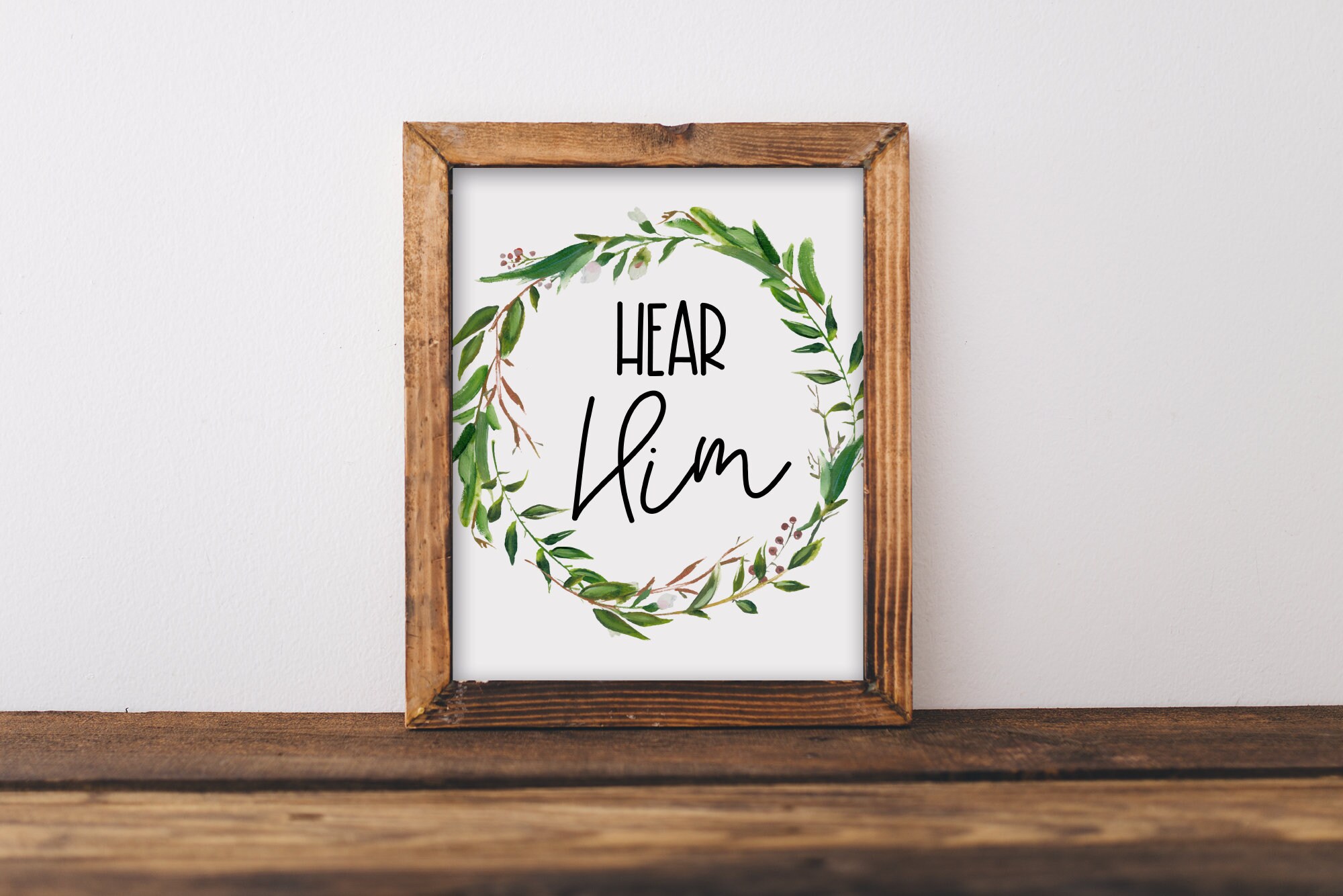 Hear Him / Lds Art / Hear Him Lds / Lds Print / Hear Him | Etsy