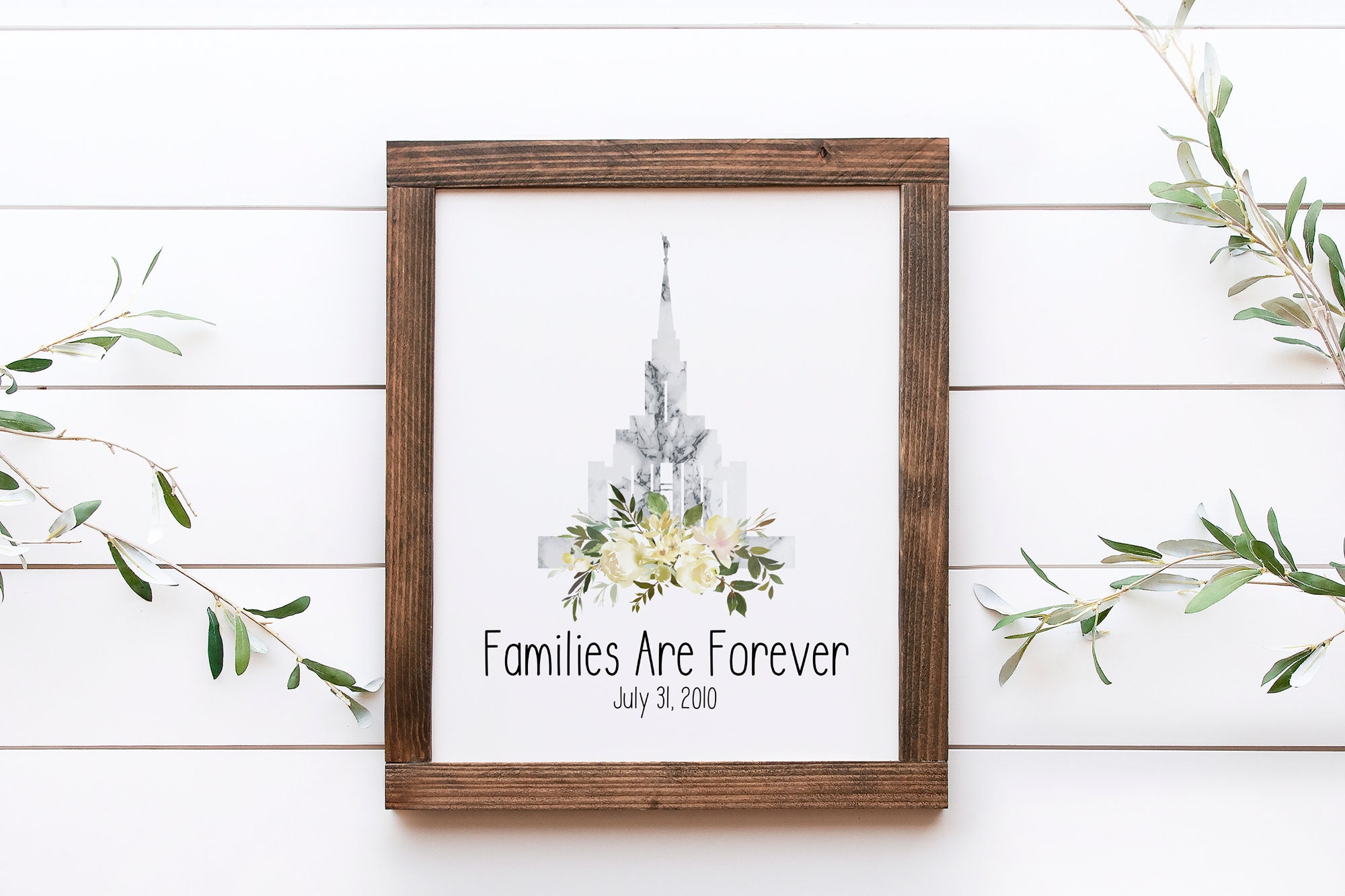 Oquirrh LDS Art Prints LDS Temple Printable Personalized LDS | Etsy