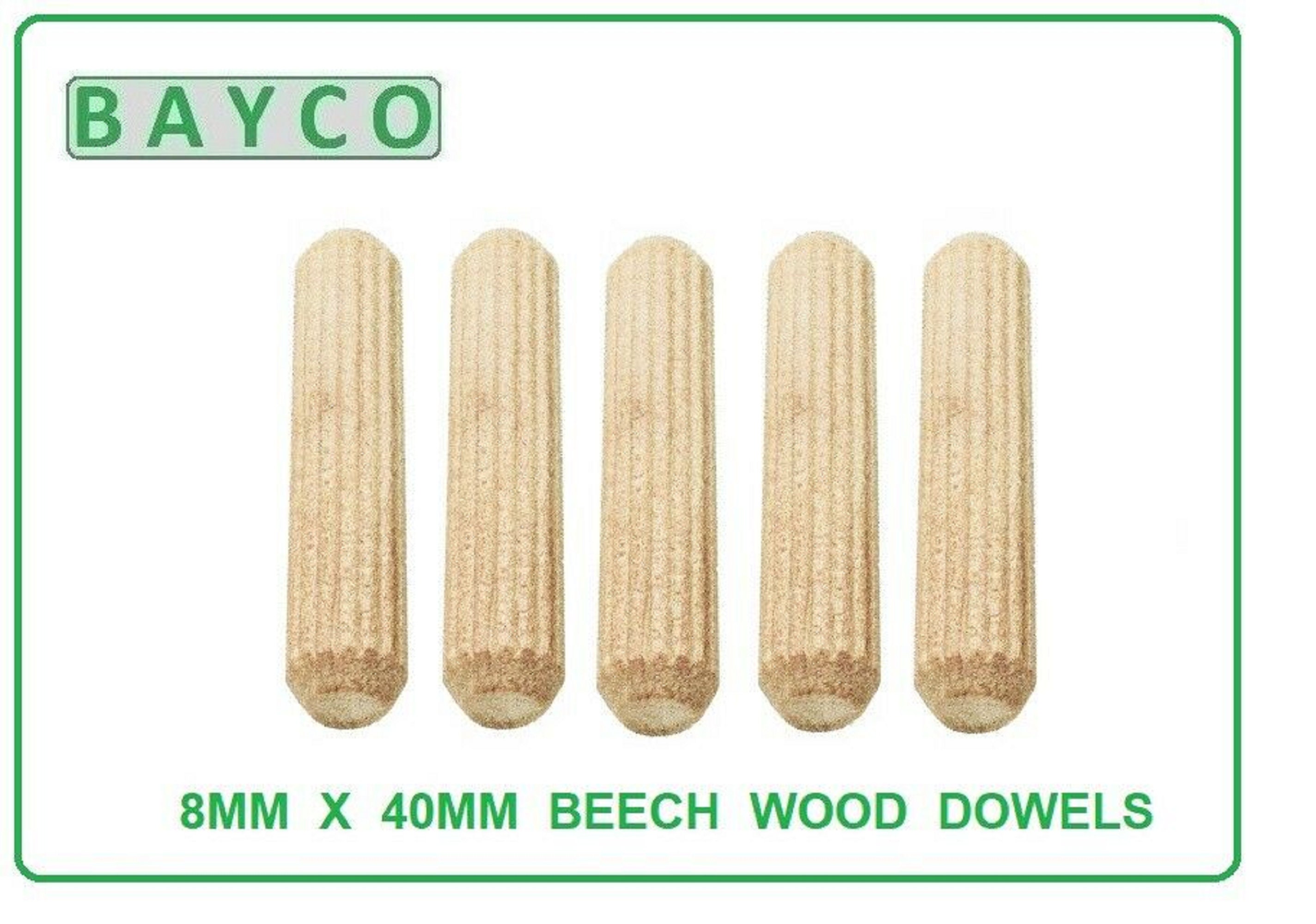 Hardwood Dowels // 30cm, 45cm and 60cm Lengths// 19mm Width 