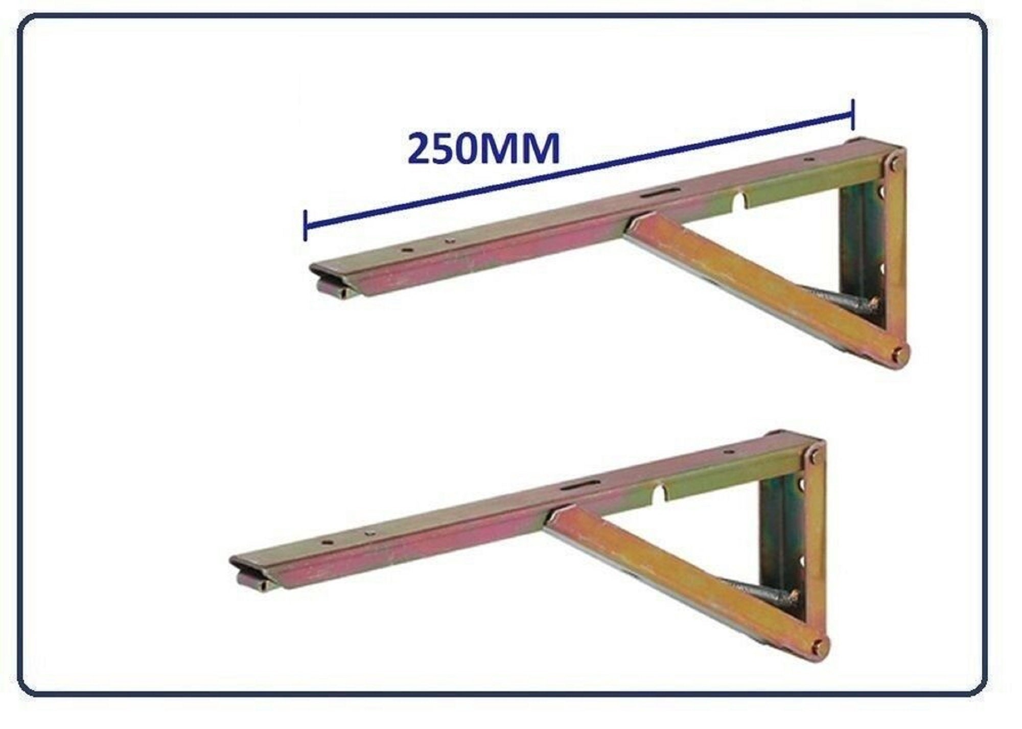 250MM Sprung Hinge Drop Leaf Table/ Shelf Bracket. Etsy Australia