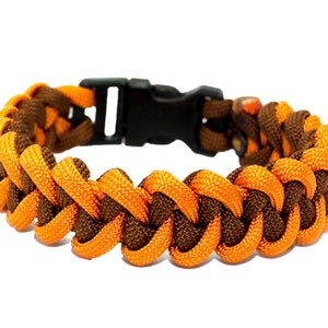 Paracord Bracelet - Shark&#39;s Jawbone Weave - Any size - 4.99 Shipping