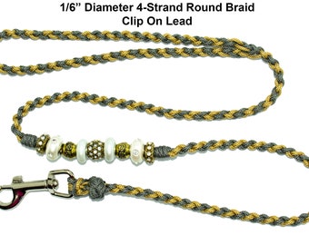 Paracord Beaded Show Lead