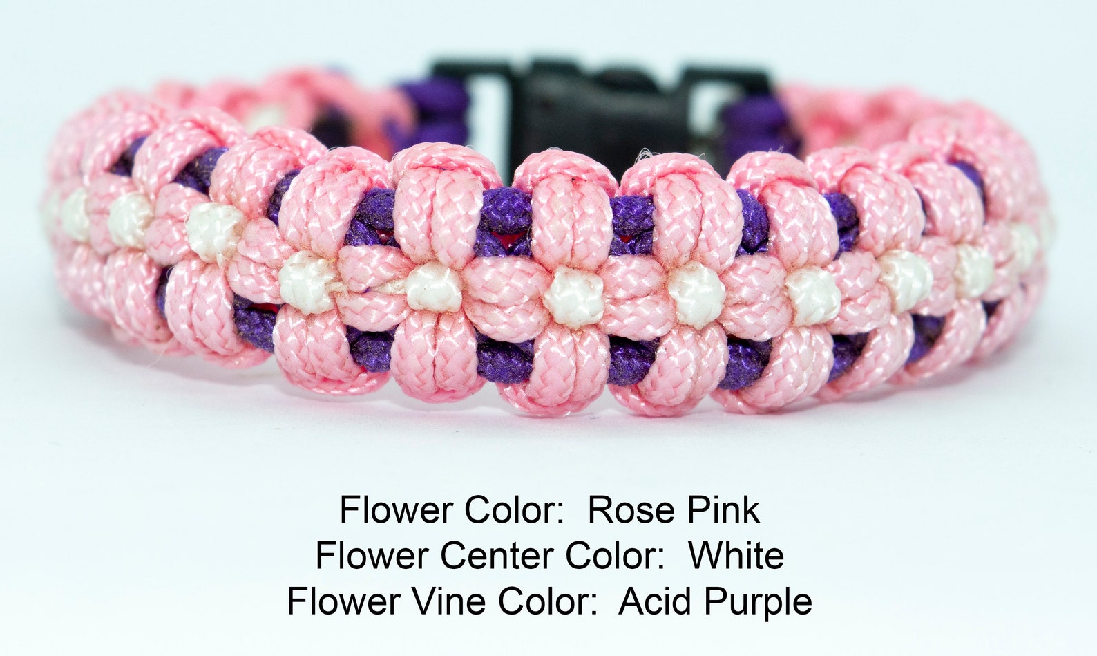 Paracord Dog Collar Daisy Flower Weave Petite Size 1.99 Etsy