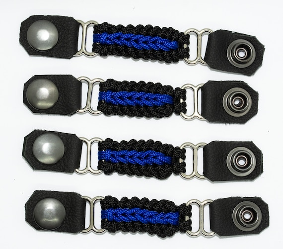 Vest Extenders 2 4 or 5pack Police Blue Line Weave Etsy