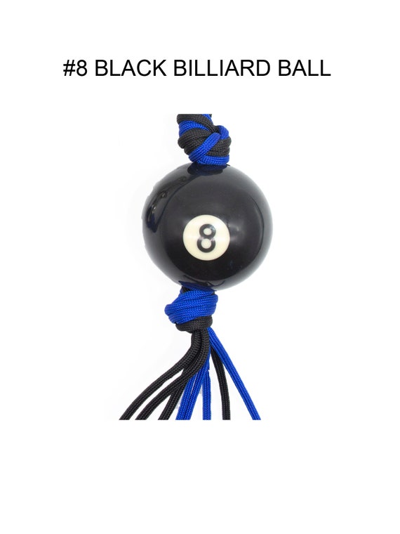 Motorcycle Get Back Whip With #8 Billiard Ball - Any Length - Etsy