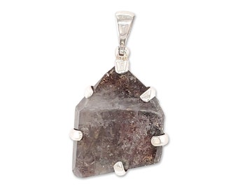 Starborn Manifestation Quartz Crystal Pendant Necklace In Sterling Silver – Includes Chain & Jewelry Box - View #3