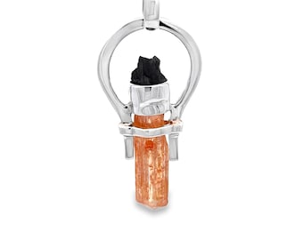 Starborn Imperial Topaz Shungite Pendant Necklace (22")