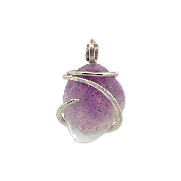 Purple Opal Pendant Necklace by Stones Desire