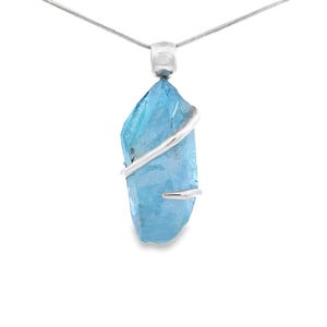 Aqua Aura Quartz Hänge Halsband från Stones Desire