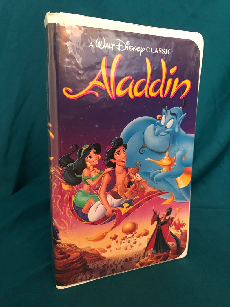 Aladdin VHS Black Diamond Edition Disney Original Edition Etsy