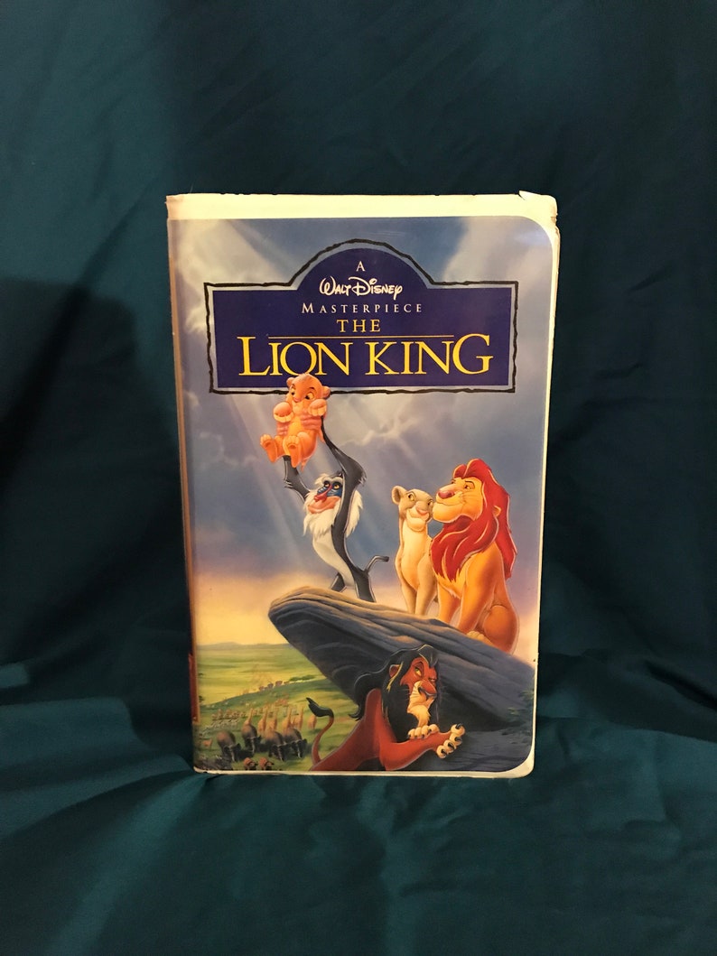 The Lion King VHS Original Collectible | Etsy