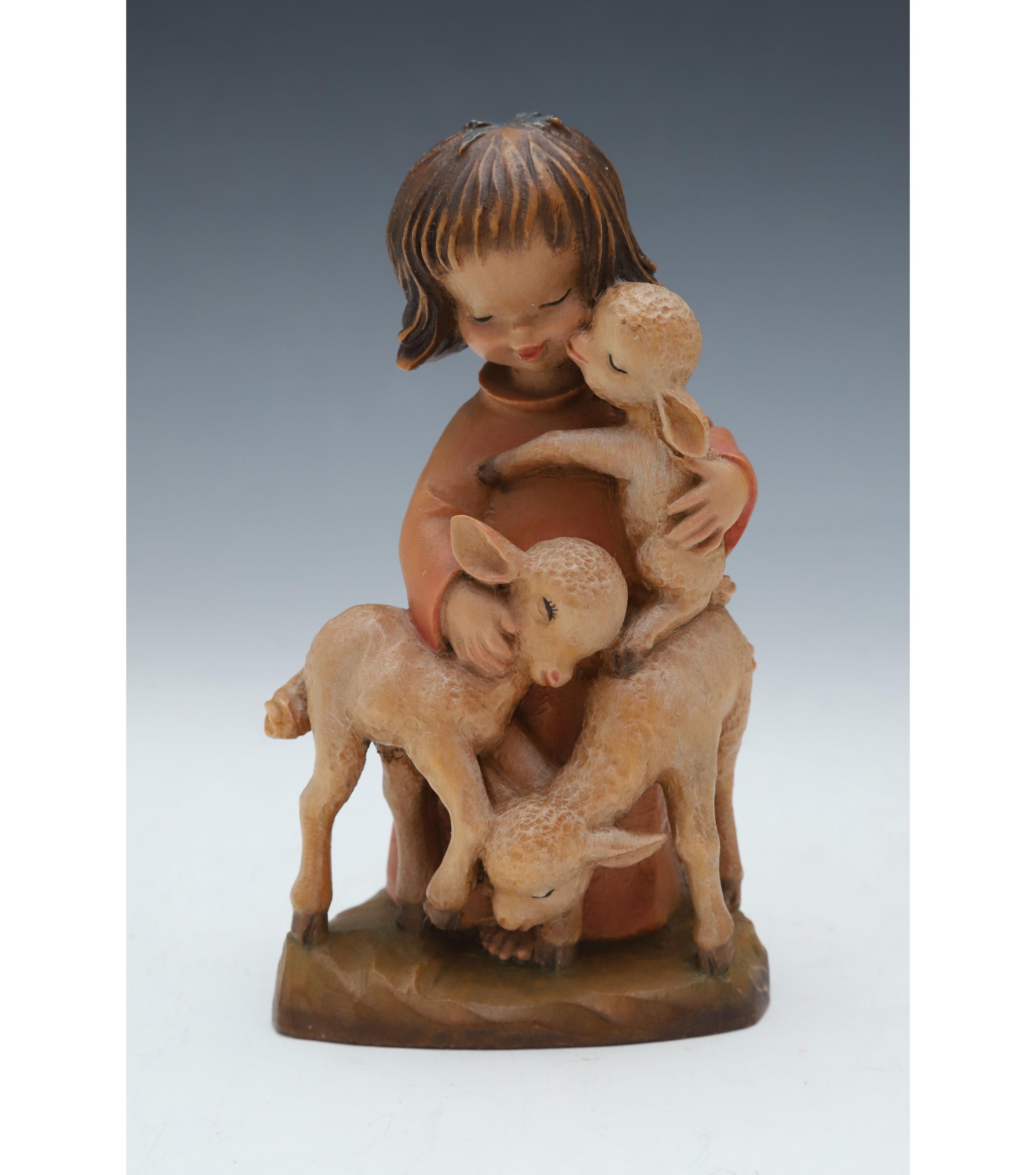 Anri 3 Inch Carved Shepherd - Etsy