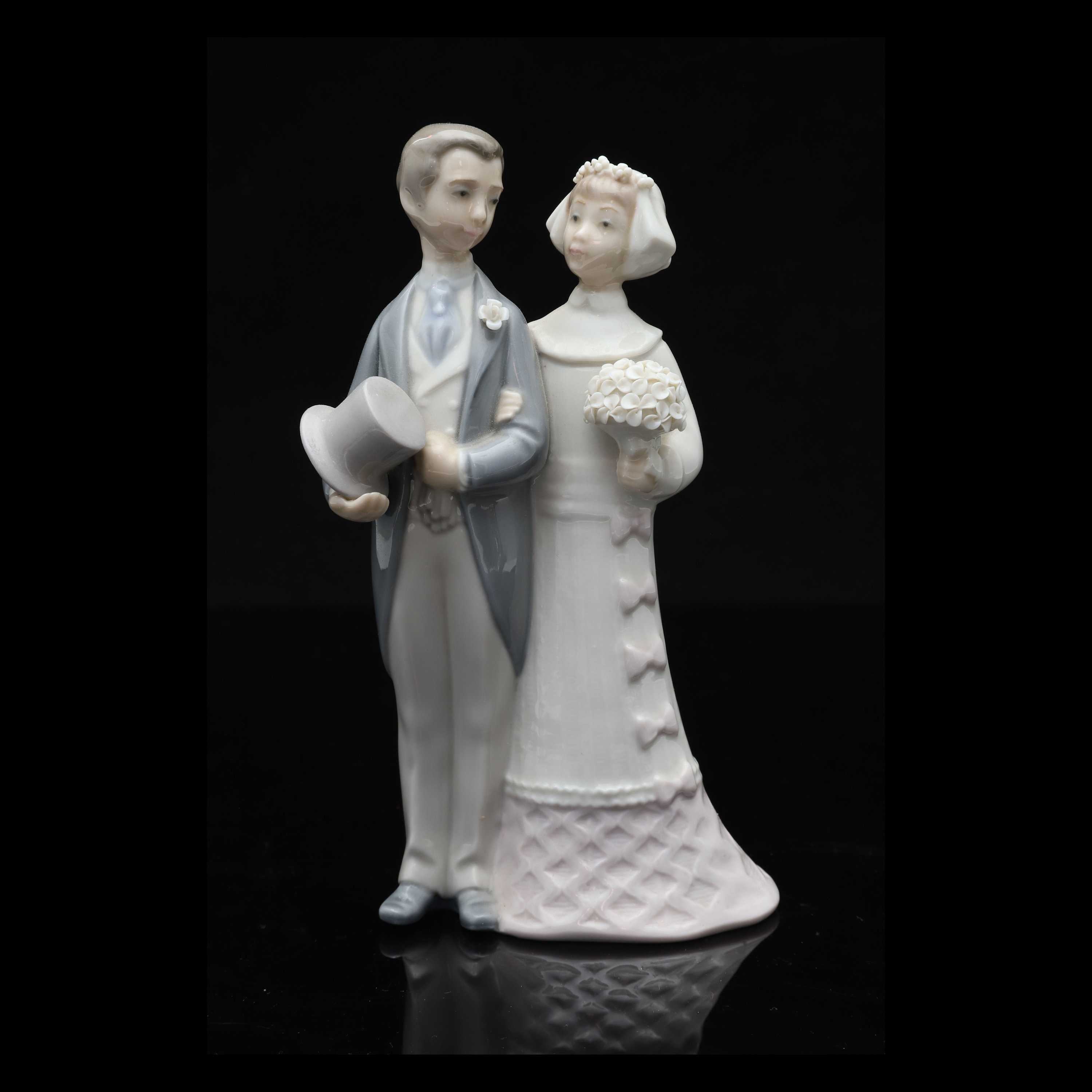 リヤドロ　LLADRO ウェディング　4808 新郎新婦 陶器人形　mー87 リヤドロ LLADRO ウェディング 4808 新郎新婦 陶器人形 mー87 Amazon