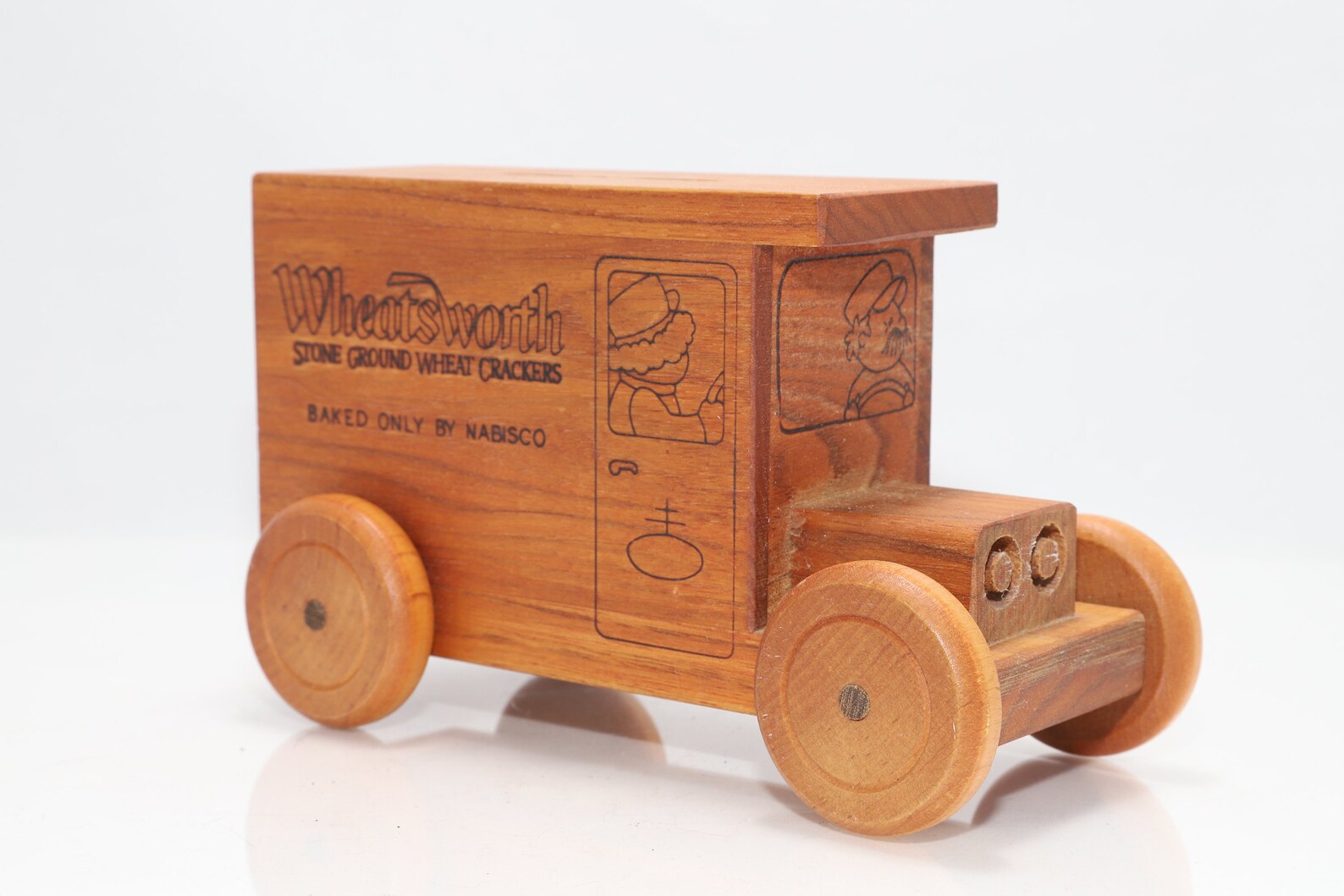 Nabisco Wheatsworth Stone Ground Wheat Crackers Advertising Etsy