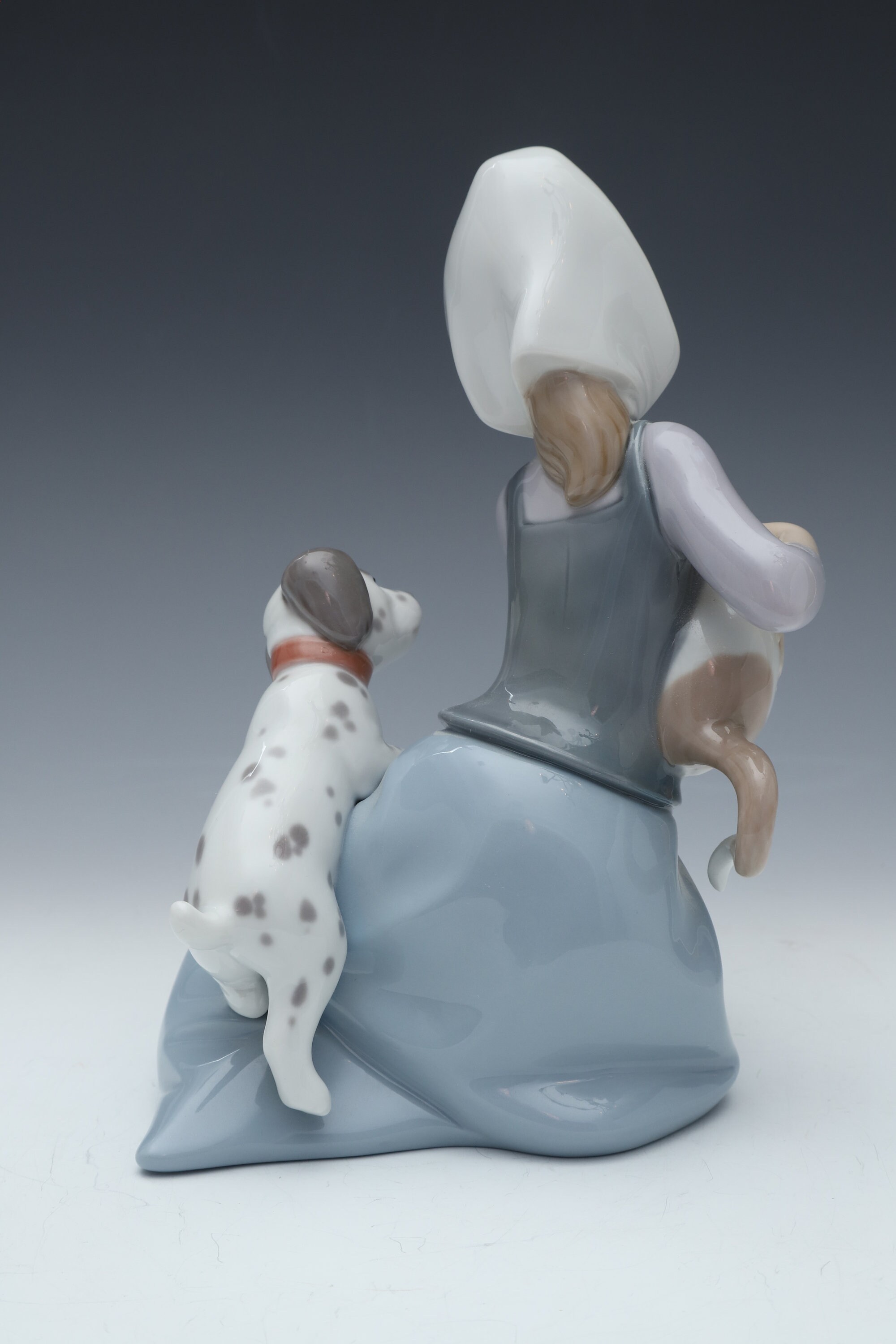Lladro Little Friskies Cat and Dog Porcelain Figurine 5032