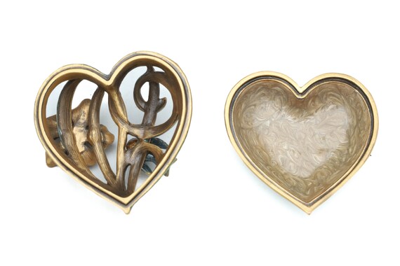 Jay Strongwater Enameled Small Heart Shape Trinke… - image 9