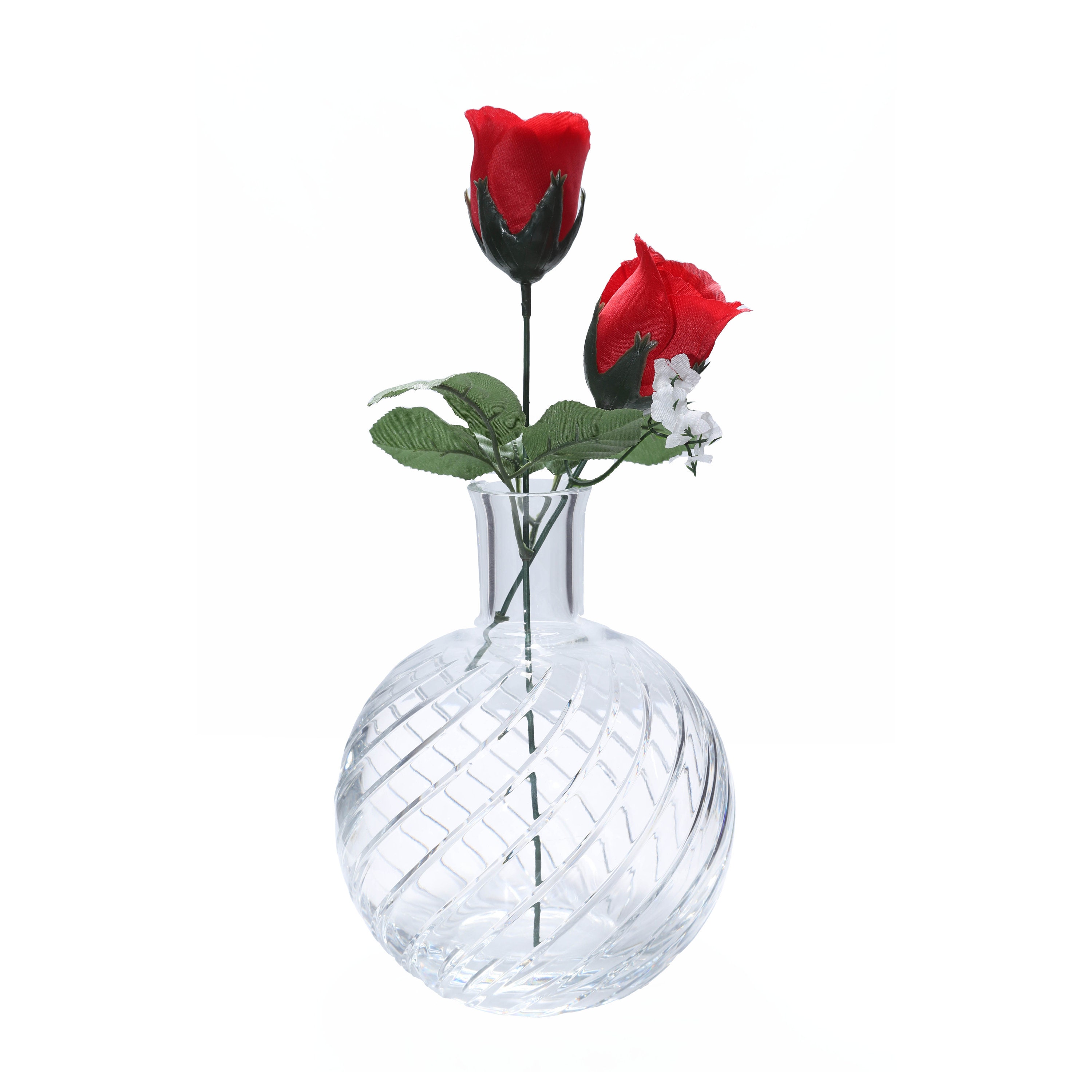 Baccarat Vase Cut Crystal Cyclades Round Swirl - Etsy Baccarat Vase Cut Crystal Cyclades Round Swirl - Etsy
