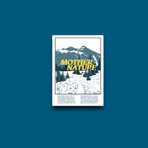 Mother Nature Poster Sticker