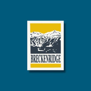 Breckenridge Colorado Classic&#39;s | Waterproof Sticker