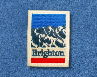 Brighton Classic Patch, Embroidered Patch | Iron On Backing