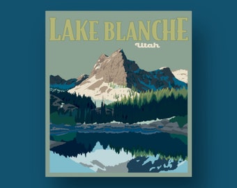 Lake Blanche Utah | Waterproof Sticker