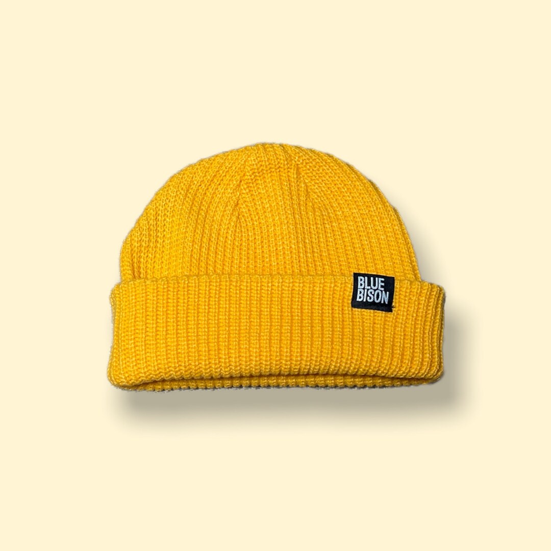 Dock Beanie Yellow Etsy
