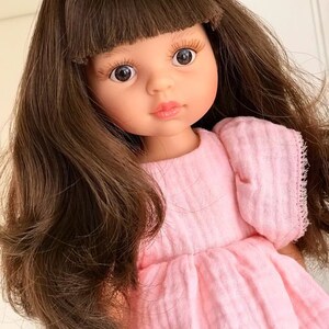 Paola Reina doll Carol with long hair 32 sm.
