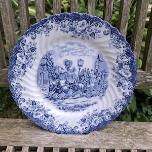 Johnson Bros Coaching Scenes Dishware, Freezer and Microwave Safe