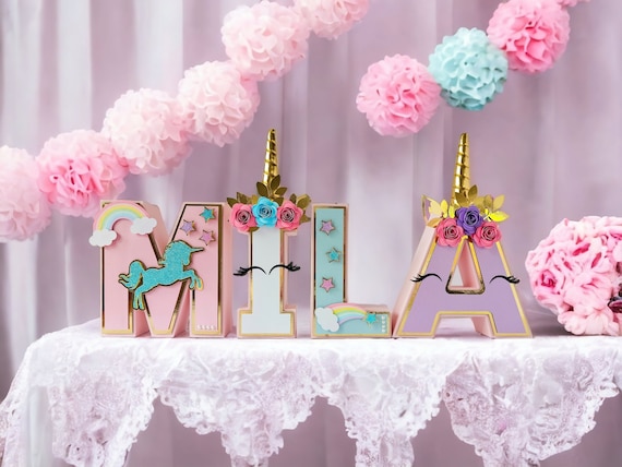 Letras Iluminadas De La Carpa Que Cambian De Colores, Luces | Meses Sin