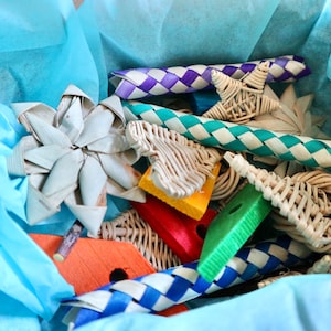 Pandora&#39;s Box (of Destruction!) Chinchilla/Rat/Degu/Rabbit/Guinea Pig/Hamster Chew Toy Cage Accessories Toss Toy Bundle Sampler
