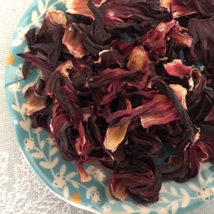 Dried Hibiscus (20g./.71oz) - Chinchilla/Rat/Degu/Rabbit/Guinea Pig Treats