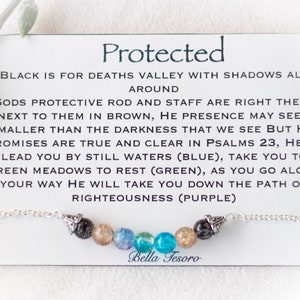 Christian Necklace, Bible Verse Necklace, Christian Jewelry, Christian Gift, Jewelry for Women,