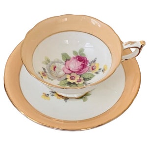 Paragon Tea Cup and Saucer by Appointment Her Majesty