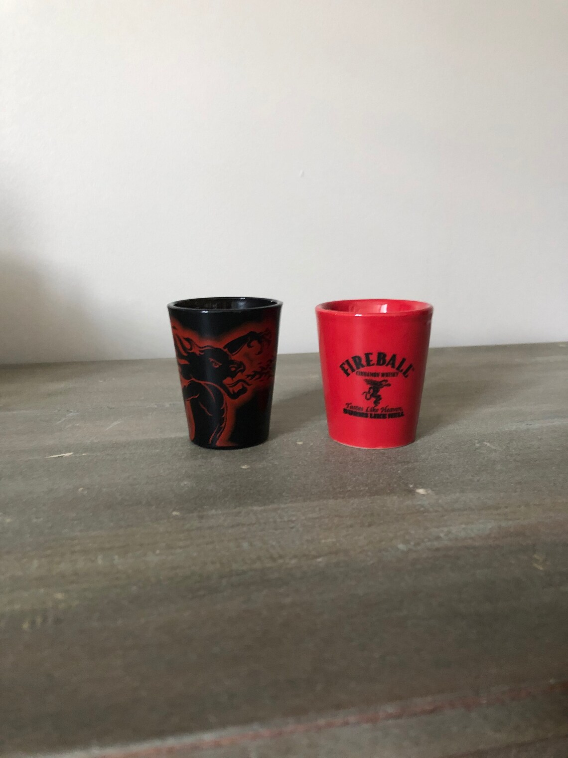 Fireball Shot Glasses Etsy