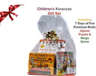 Kids Kwanzaa Gift Set- 3 piece
