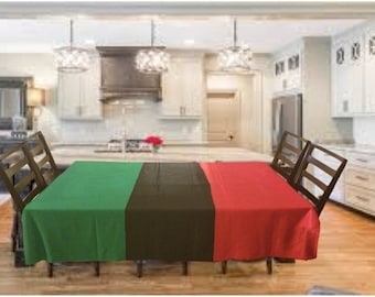 Tovaglia con bandiera panafricana UNIA