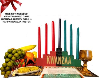 Kwanzaa Kinara Celebration Set (13 Piece)