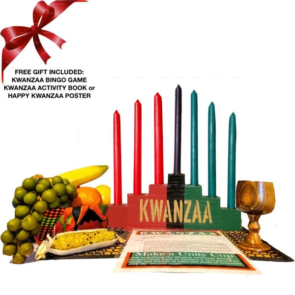 Kwanzaa Kinara Celebration Set (13 Piece)