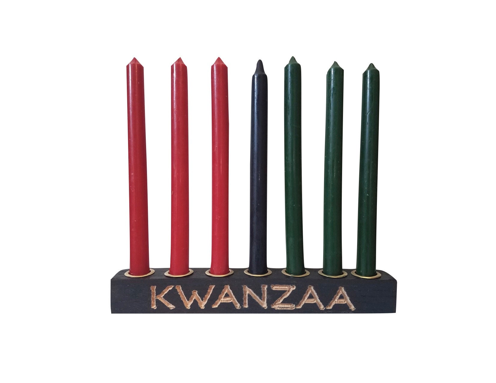 Kwanzaa Kinara Hand Engraved Kwanzaa Kinara Etsy