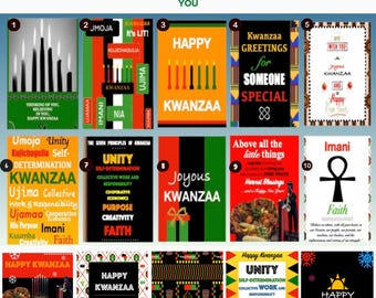 Cartões de Kwanzaa para todos – Envie amor, alegria e união