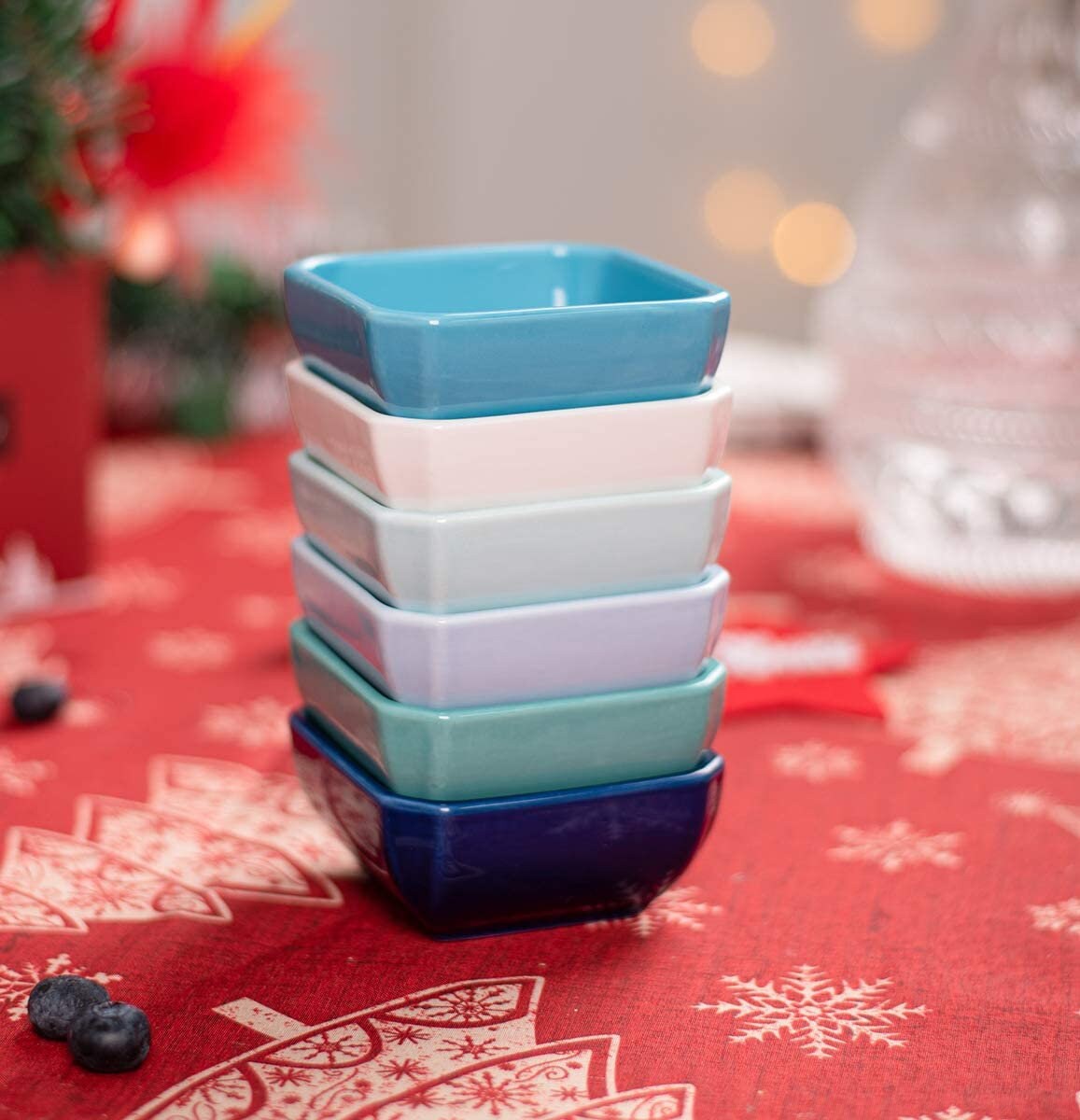 Unique Dipping Bowls Set Dipping Soy Sauce Bowl Dishes Small Sauce Bowls Cups for Sushi Tomato