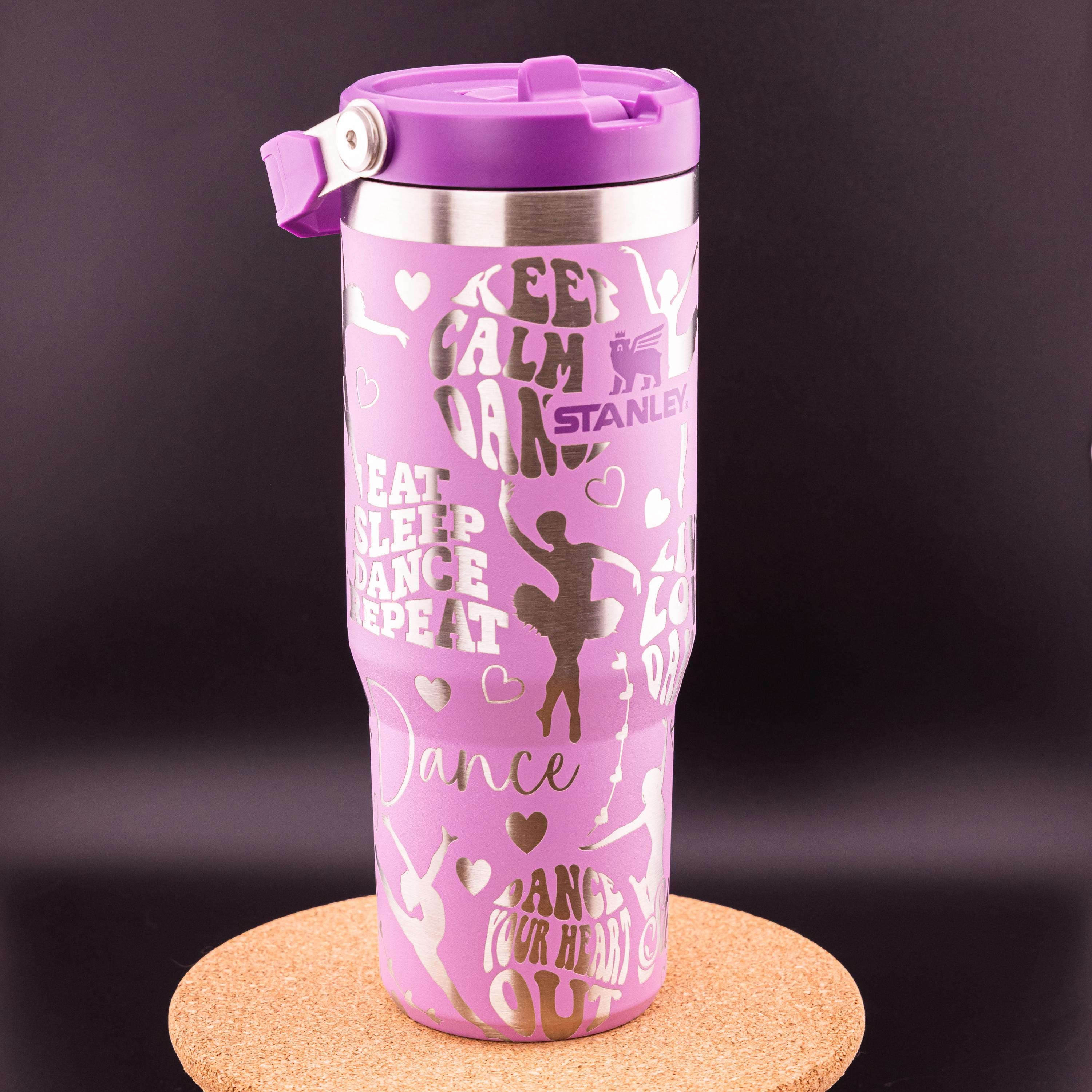 Stanley Engraved | Engraved 30oz Tumbler | Stanley Iceflow Flip Straw  Tumbler | Personalized Tumbler | Dance, Dancing, Dancer, Ballet Rhythm -  Etsy